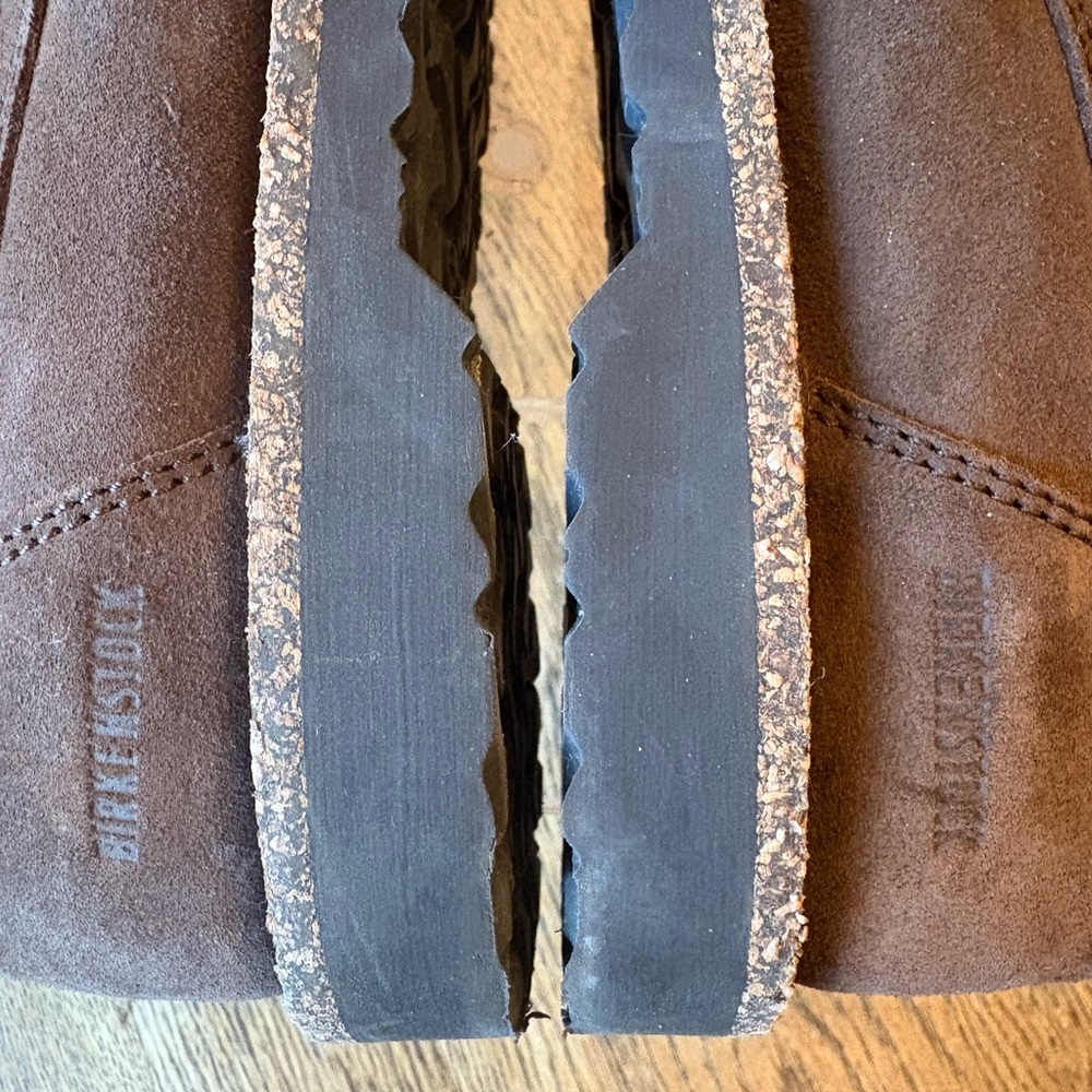 Birkenstock Bakki Ankle Boot Mocha Suede w/ Shearling Lining Size 40 EU/9W/7Men - Picture 8 of 16